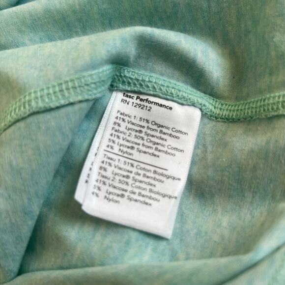 Tasc Performance Men’s Quarter-Zip Pullover – Size M Mint Green - Picture 6 of 6